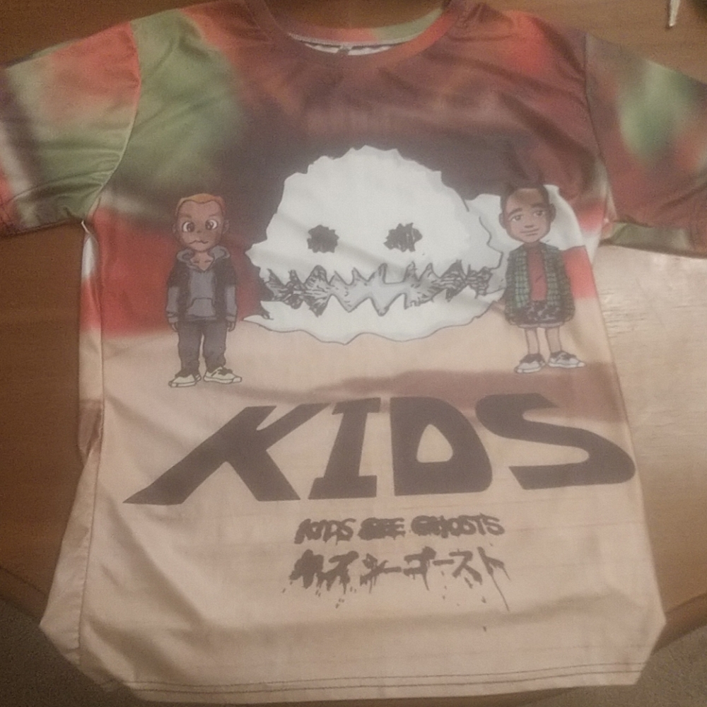 Kids see Ghosts 3D shirt XL